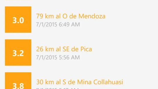 Sismología screenshot 5
