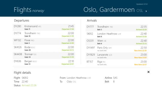 Flights Norway screenshot 2