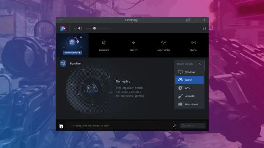 Boom 3D Windows: Experience 3D surround sound in games screenshot 4