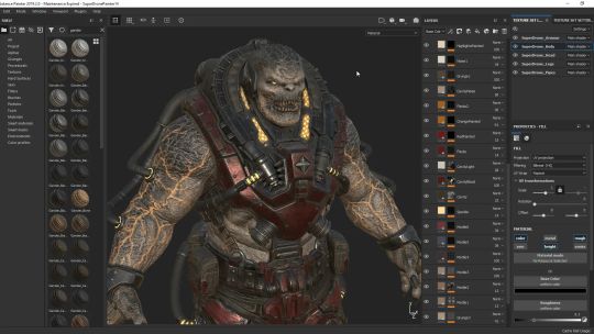 Substance 3D Painter 2022 screenshot 1