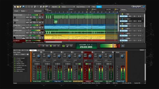 Mixcraft 8 Home Studio screenshot 1