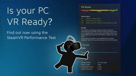 SteamVR Performance Test screenshot 1