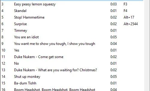 Soundpad screenshot 1
