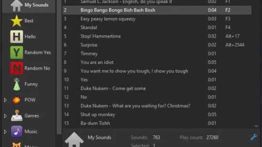 Soundpad screenshot 2